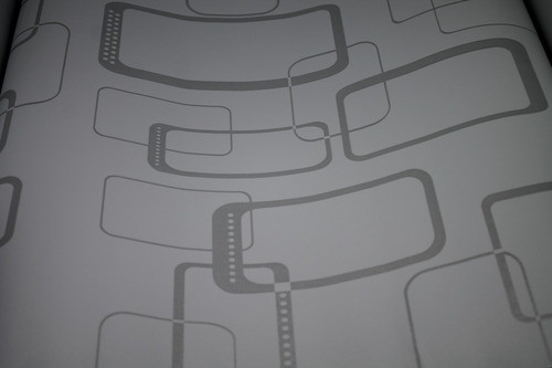 Papel Tapiz Vinilo Adhesivo Pared Rectángulos Grises 0