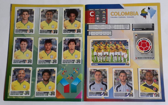 Album Figuritas Futbol Copa America Chile 2015 Panini 1
