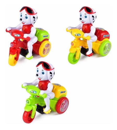 Brinquedo Motocicleta Dog Com Luz E Som 0