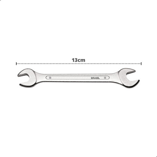 Chave De Boca Fixa Em Aço Profissional 12/13mm Western 1