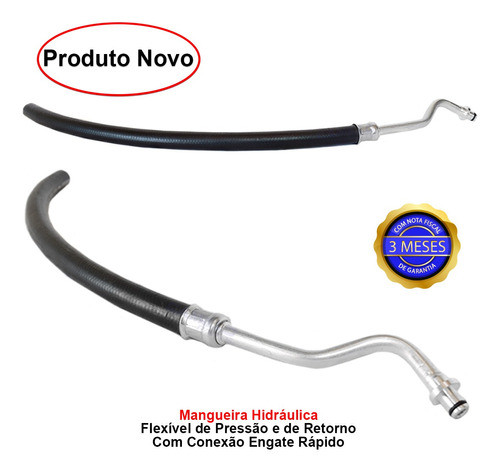 Kit Mangueiras Retorno + Pressão Ford Ranger 2001-2005 1