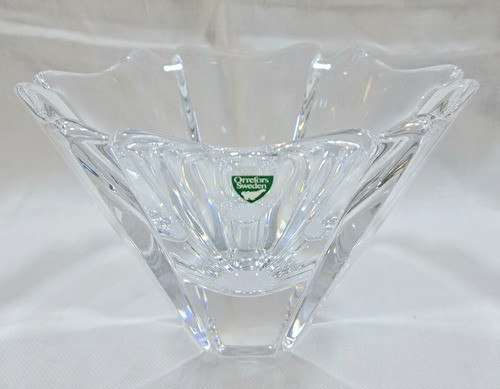 Lindisimo Centro De Cristal Orrefors Sweden Suecia B150 0