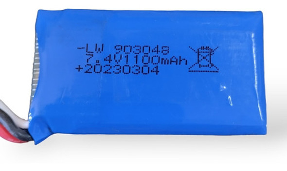 Kit 2x Bateria Wltoys A959 V912 V913 7.4v 1100mah 903048 1