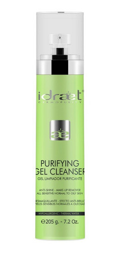 Gel Limpiador Purificante Idraet 200gr 0