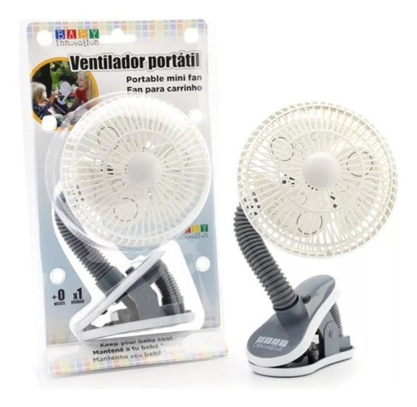 Ventilador Portátil Universal Coche Cuna Baby Innovation 0 Ventilador Portátil Universal Coche Cuna Baby Innovation 0