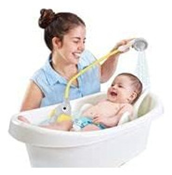 Cabeza De Ducha Para Bebe, Bomba De Agua  Elefante Amarillo 1