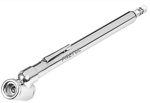 Medidor De Presión De Aire 50lb.cabeza Doble Pretul Mea-50dp 0