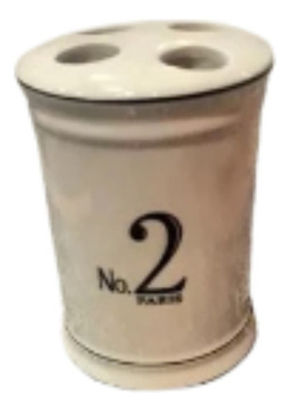 Porta Cepillo Rue De Paris - Accesorios De Baño - Ottone 0