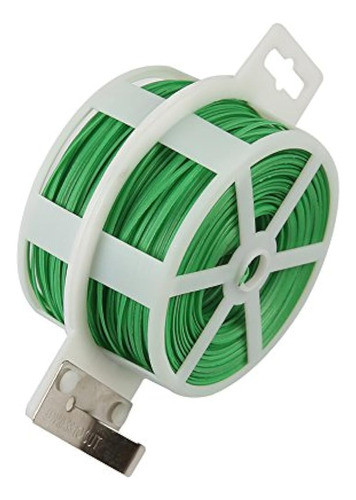 Shintop 328 Pies Planta De Jardín Twist Tie Con Cortador Par 0