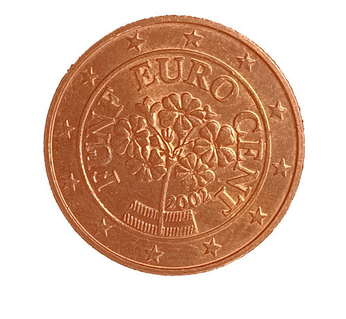 Austria 5 Cents 2002 Exc Km 3084 Flor Primula De Montaña 0