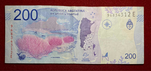 Billete 200 Pesos Serie E Tirada Corta Bottero 5606 0