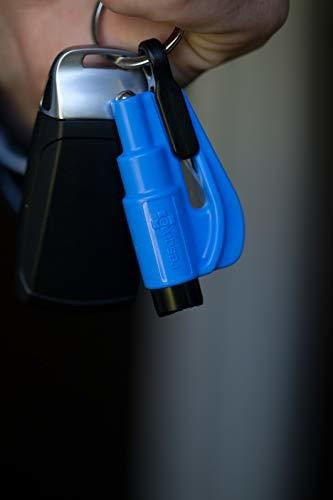 Llavero Emergenia Resqme Cortador Cinturon Y Rompe Ventana R 1