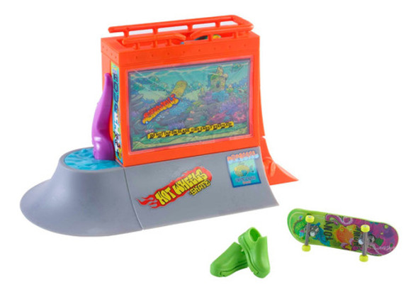 Hot Wheels - Parque De Skate Aquarium Skatepark - Hgt91 1