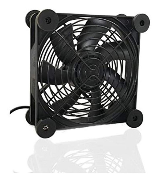 Easycargo Paquete De 2 Ventiladores Usb De 120 Mm Quite, Ven 1