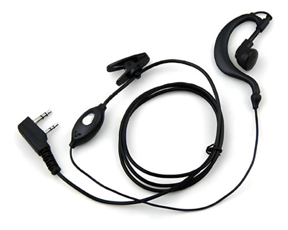 Fone Para Radio Comunicador 2 Pinos Gp-78 Uv-5r 0