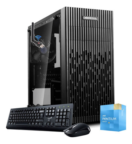 Equipo Pc Intel Pentium Gold 8gb 256gb Wifi Teclado Y Mouse 0