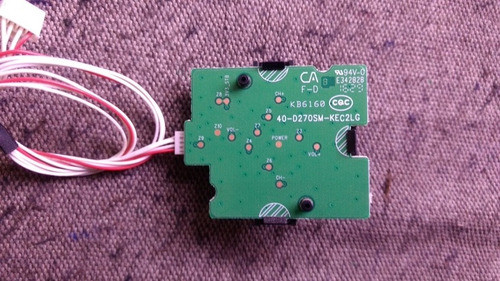 Botonera Tv Rca L32nsmart 1