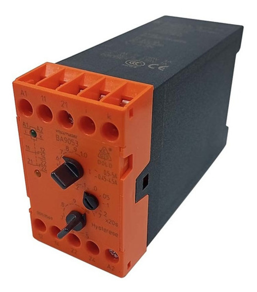 Relé De Corrente Dold Ba9053/013 Ac0,5a-5a Ac230v 0-20s 0