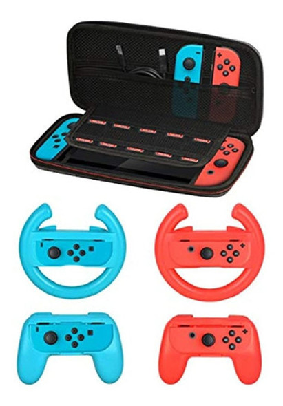 Kit De Accesorios Para Nintendo Switch Games Starter 2 Rueda 0