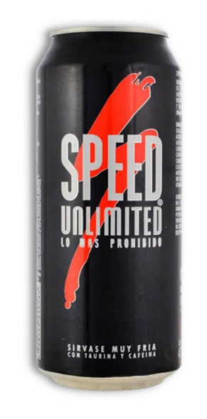 Energizante En Lata Speed Unlimited Pack X6u 473ml 1