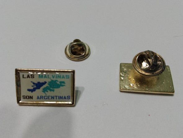Pins Islas Malvinas Argentinas Rectangular  De 2 Cms 0