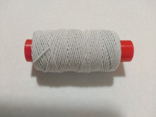 Hilo Elástico X 6 Rollos De 25 Metros Cada Uno Blanco 0