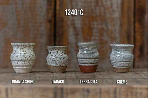 Esmalte Cerâmico Branco Pintadinho 100g Casa Do Ceramista 1