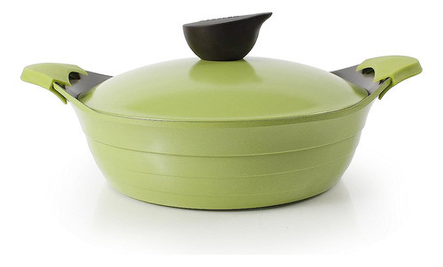 Neoflam Eela Baja Olla Verde Oliva, 2.5 Qt 0