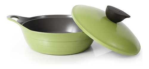 Neoflam Eela Baja Olla Verde Oliva, 2.5 Qt 1