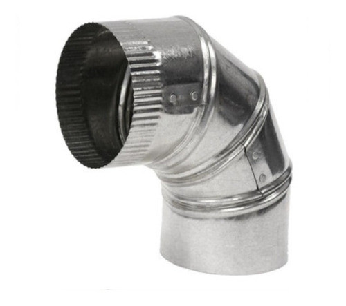 Curva Articulada 6 Pulgadas Chapa Galvanizada 0