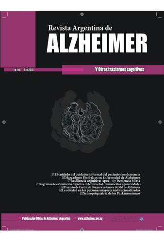 Revista Alzheimer Y Otros Trastornos Cognitivos Nº10 Pdf 0