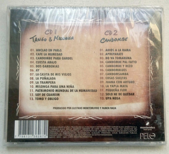 Ruben Rada Tango Milonga Candombe Cd Doble Sellado Arg Kktus 1