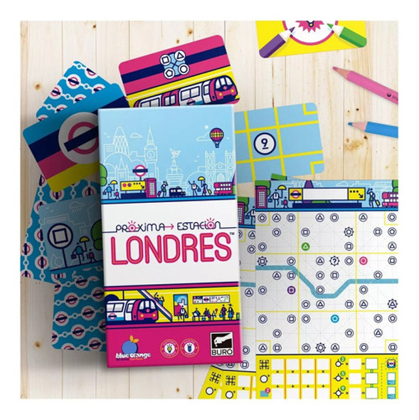 Proxima Estacion: Londres! Juego De Mesa Buro Original 1 Proxima Estacion: Londres! Juego De Mesa Buro Original 1