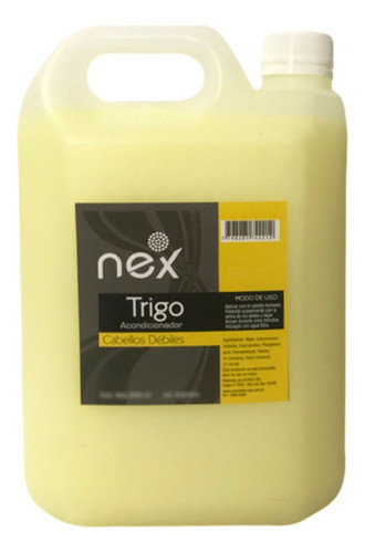 Acondicionador Nex Trigo Neutro Cabellos Débiles X 5 Lts 0