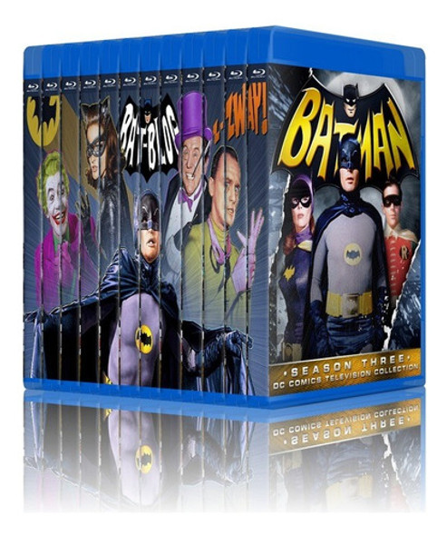 Batman (1966) - Bluray - Serie Completa - Latino - Coverset 0