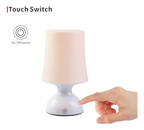 Lámpara Led Rosa Riverlux, Lámpara Escandinava, Luz Nocturna 1