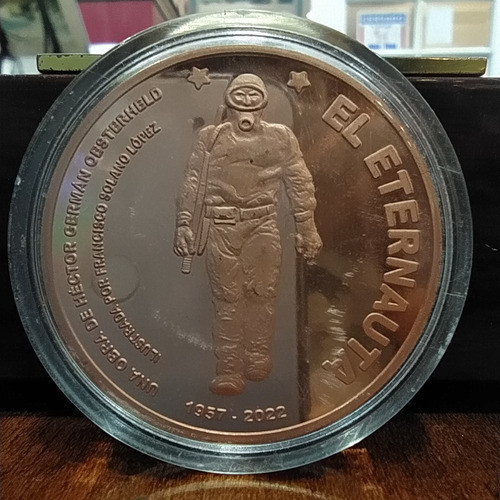 Medalla Colección Personajes De La Cultura El Eternauta 2022 0