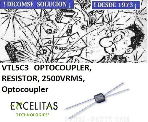 Vtl5c3 Optocoupler, Resistor, 2500vrms, Optocoupler 0