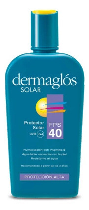 Protector Solar Emulsion Dermaglos  Factor 40 1