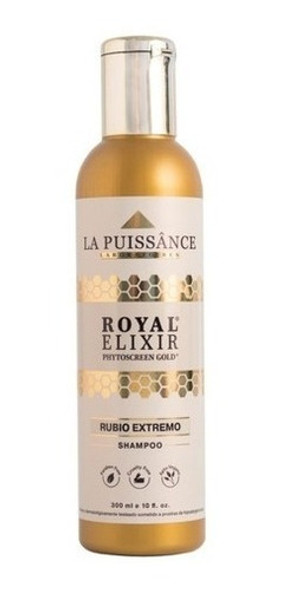 Shampoo Y Mascara Puissance Rubios Extremos Elixir Royal 1