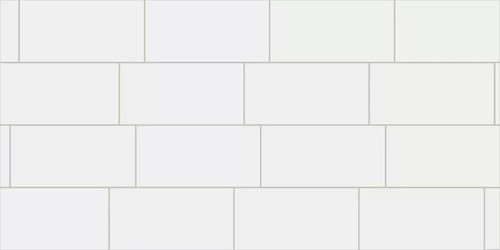 Revestimiento Ceramica Blanca Mate 30x60 Rt 1