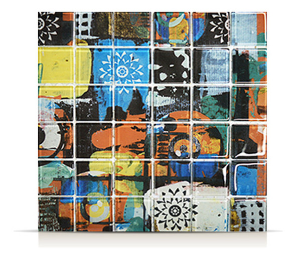 Malla 30x30 Mosaico Unica Vidrio Piu 0