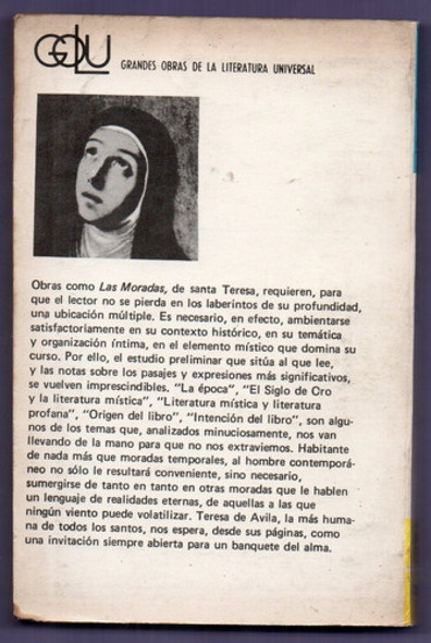 Libro Las Moradas De Santa Teresa De Jesús 1