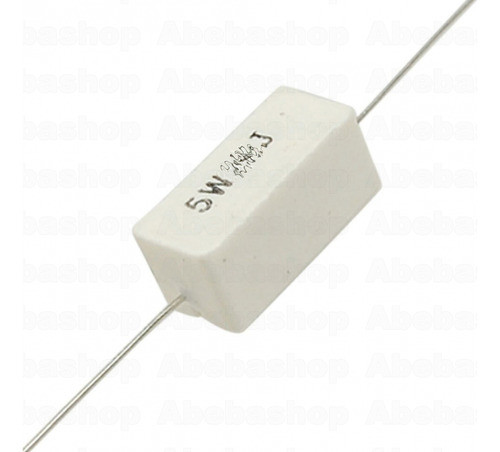 Resistencia Cemento 8.2kohm 5w 8k2 Potencia Alambre Arduino 0