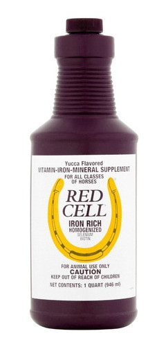 Suplemento Multivitamínico Red-cell Para Caballos 946 Ml 0