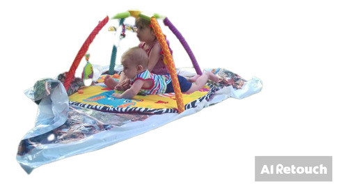 Gimnasio Infantino Alfombra Didáctica+ 4 Accesorios Perfecto 0