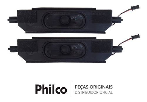 Alto Falante (par) 6 Ohms 12w Tv Philco Ptv50rcg70bl Novo 0
