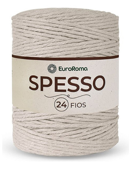 Barbante Spesso 24 Fios - Caqui - Euroroma - 1kg | Crochê 0