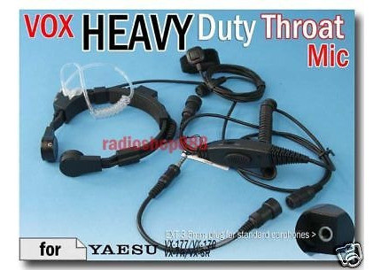 4-066y7 1 X Vox Medianos Garganta Mic Para La Vx-7r, Vx-120 1