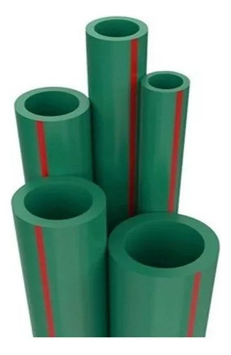 Caño Termofusion Agua Fria Caliente 25mm X4 Mts Pn20 Fusion 0